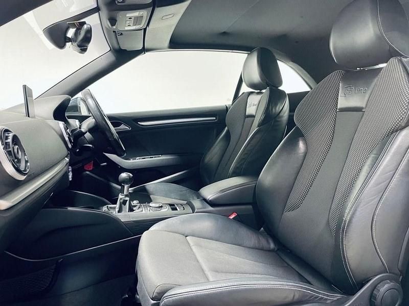 Used Audi A3 Cabriolet S-Line 150 HP (110 kW) 2015 Black Cabriolet