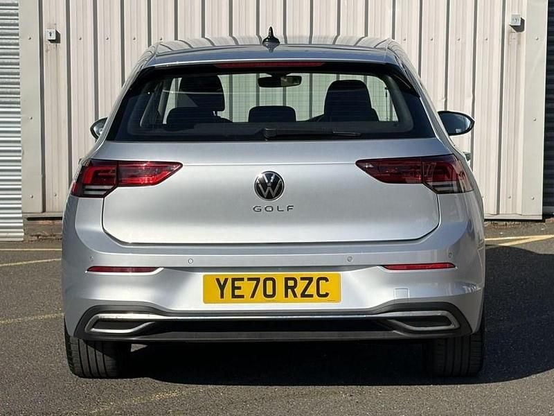 Used VW Golf VII Style 150 HP (110 kW) 2020 Silver Hatchback