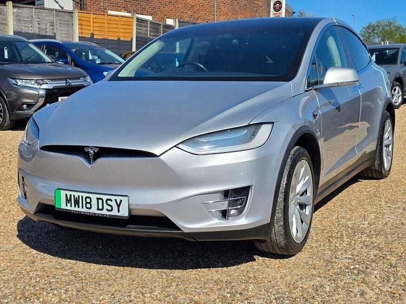 Used Tesla Model X 448 kW (610 HP) 2018 Grey SUV