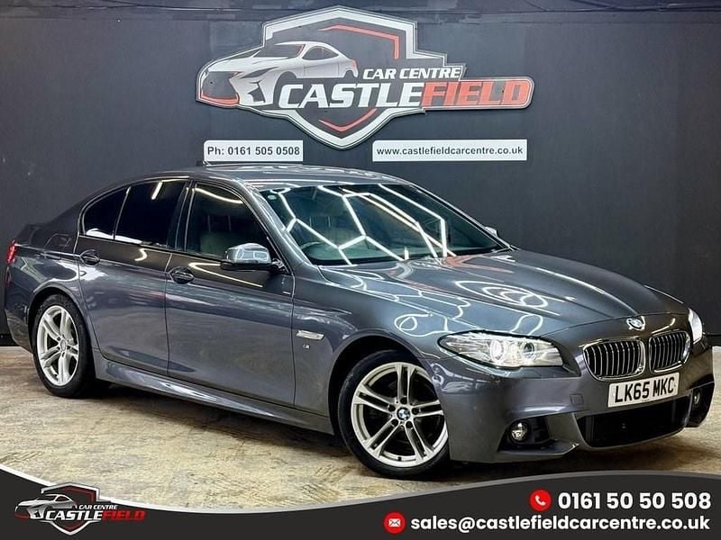 Grey Used 2015 BMW 520 M Sport Sedan | £10,995 (Fair price) - Image 1/4