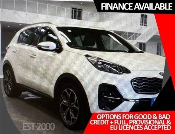 White Used 2019 Kia Sportage GT-Line SUV | £14,999 (Fair price) - Image 1/1