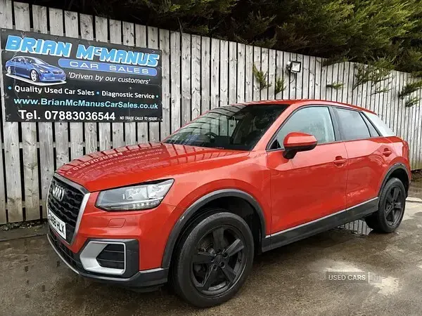 Used Audi Q2 Sport 116 HP (85 kW) 2018 Orange SUV