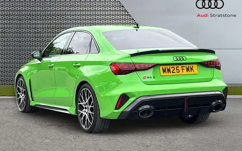 Used Audi RS3 400 HP (294 kW) 2025 Green Sedan