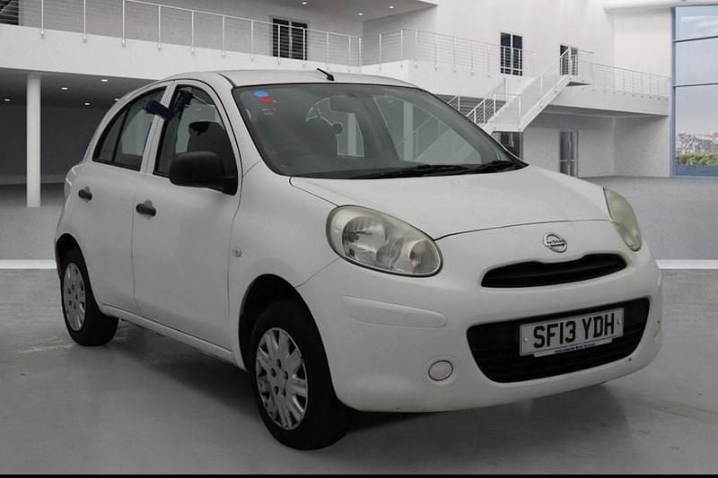White Used 2013 Nissan Micra Visia Hatchback | £2,990 (Fair price) - Image 1/1