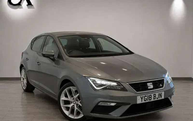 Used Seat Leon FR 125 HP (91 kW) 2018 Grey Hatchback