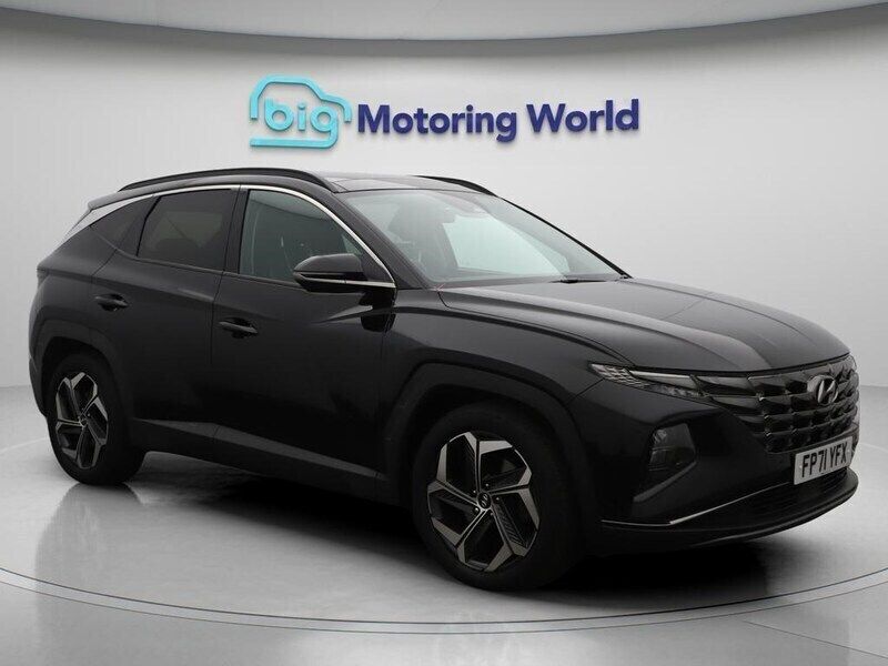 Black Used 2022 Hyundai Tucson Ultimate SUV | £17,400 (A bit pricey) - Image 1/4