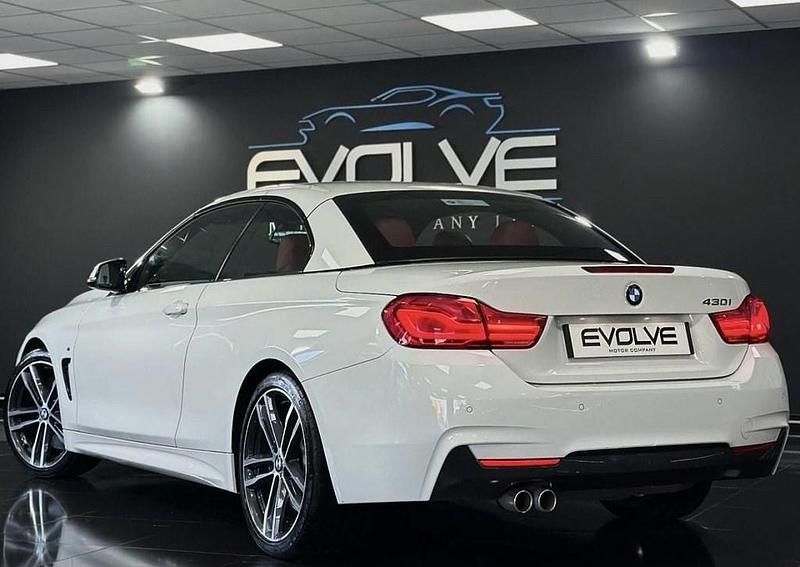 Used BMW 430 Cabriolet M Sport 252 HP (185 kW) 2019 White Cabriolet
