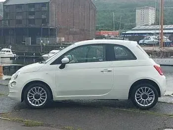 Used Fiat 500 Pop Star 69 HP (50 kW) 2017 White Hatchback