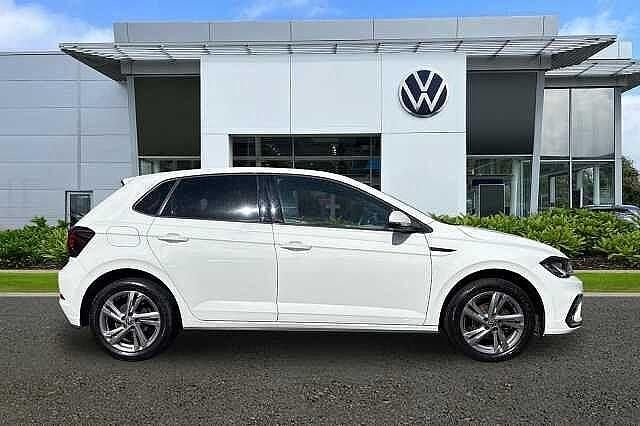 Used VW Polo R-line 95 HP (69 kW) 2023 White Hatchback