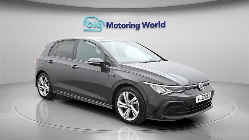 Used VW Golf VIII R-line 130 HP (95 kW) 2022 Grey Hatchback