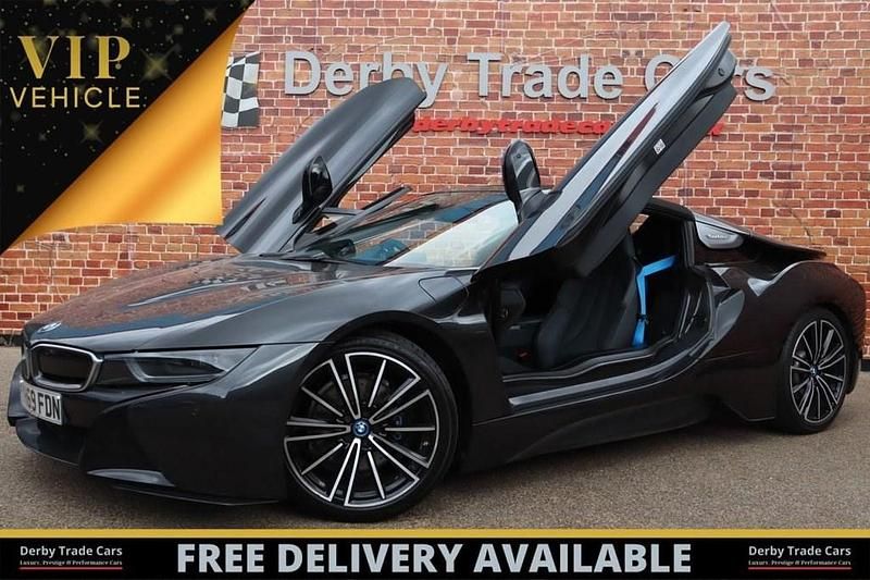Grey Used 2019 BMW i8 Comfort Edition Coupe | £51,990 (Fair price) - Image 1/4