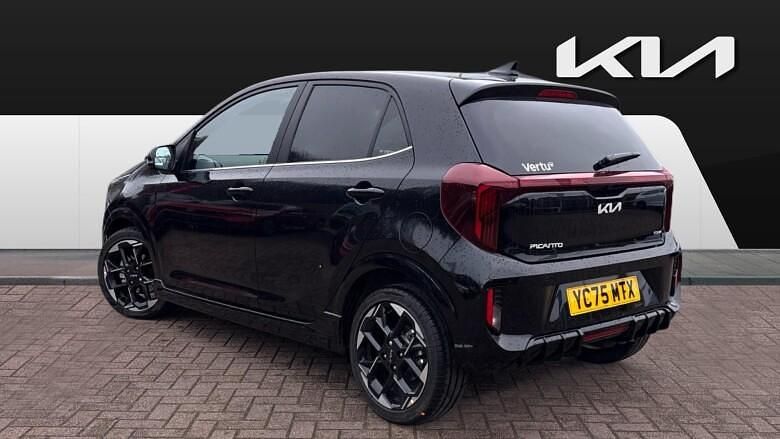 New Kia Picanto GT-Line S 69 HP (50 kW) 2025 Black Hatchback