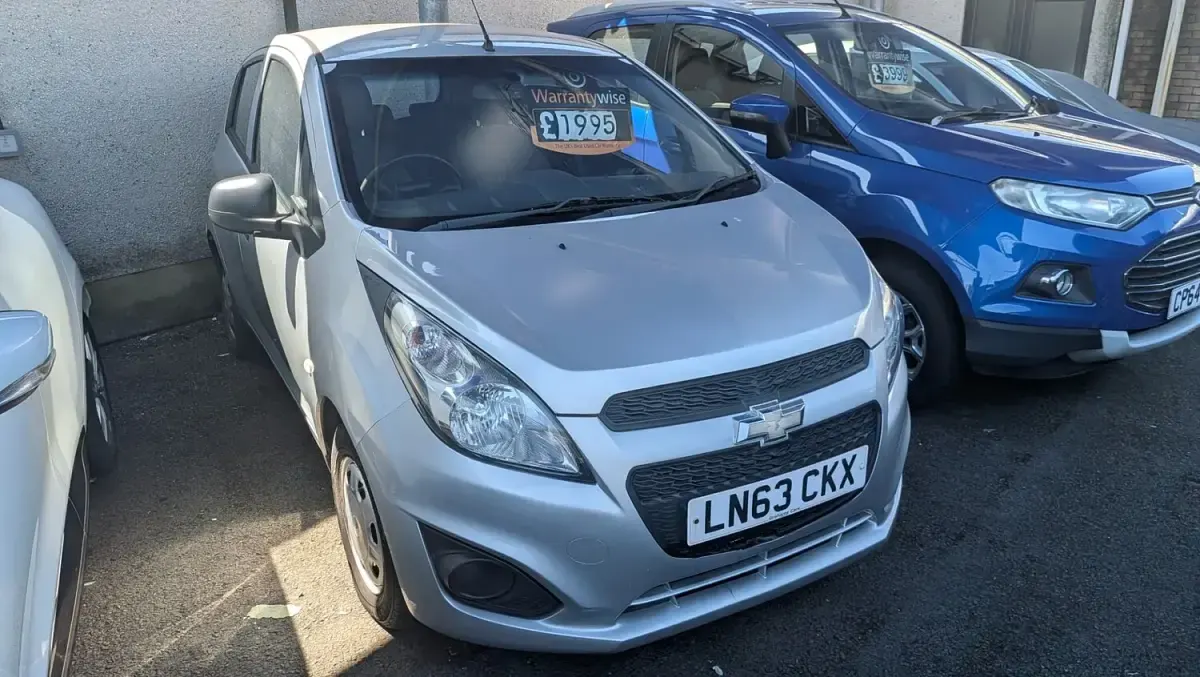 Used Chevrolet Spark LS 68 HP (50 kW) 2013 Silver Hatchback