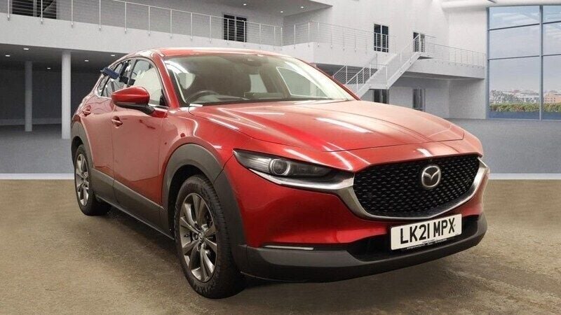 Red Used 2021 Mazda CX-30 Inclusive SUV | £17,999 (Fair price) - Image 1/4