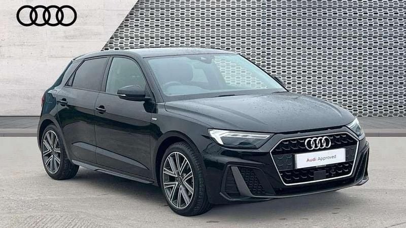 Black Used 2024 Audi A1 S-Line Hatchback | £23,327 (Fair price) - Image 1/4