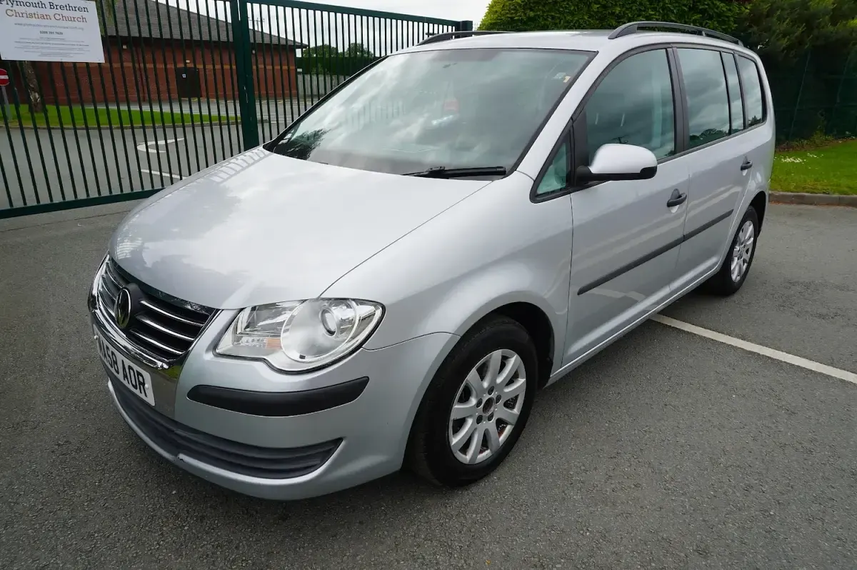 Used VW Touran S 105 HP (77 kW) 2008 Silver MPV
