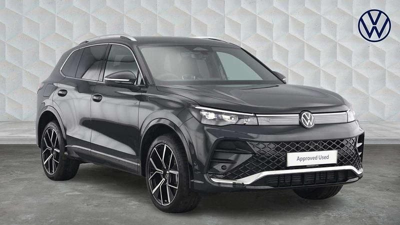 Grey New 2025 VW Tiguan R-line SUV | £42,650 (Fair price) - Image 1/4