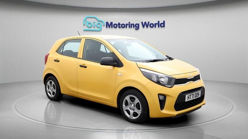 Used Kia Picanto 66 HP (48 kW) 2022 Yellow Hatchback
