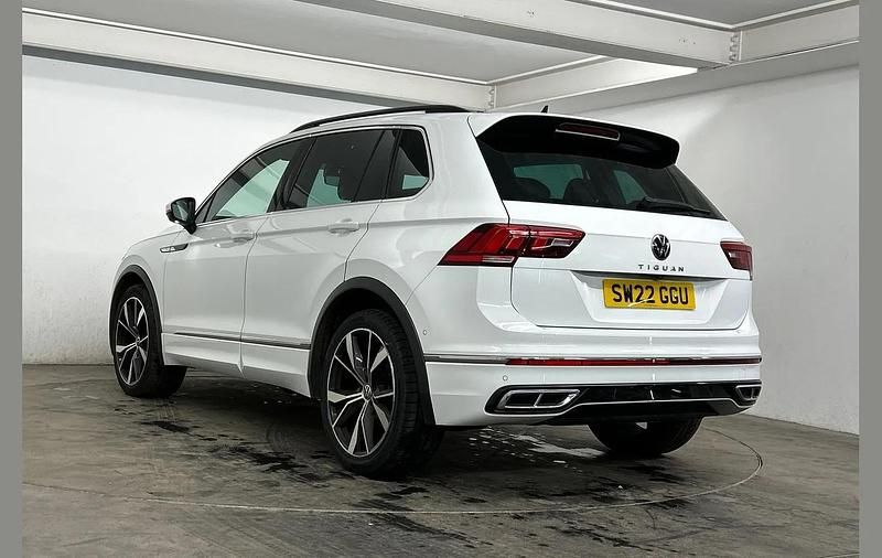 Used VW Tiguan R-line 150 HP (110 kW) 2022 White SUV
