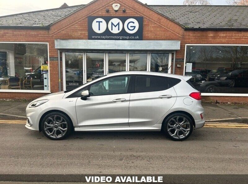 Silver Used 2021 Ford Fiesta ST-Line Hatchback | £13,995 (Fair price) - Image 1/4