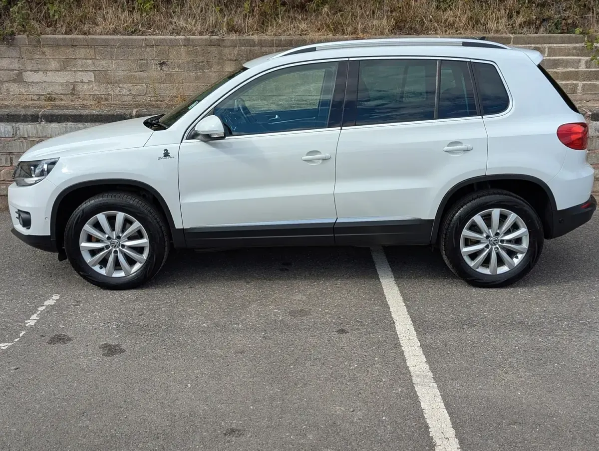 Used VW Tiguan Match 177 HP (130 kW) 2014 White SUV