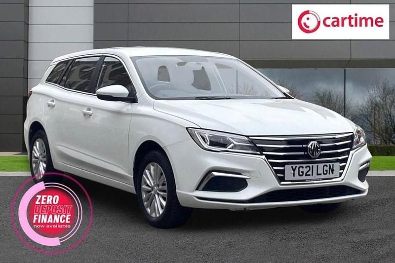 White Used 2021 MG MG5 EV Excite Estate | £9,572 (Fair price) - Image 1/4