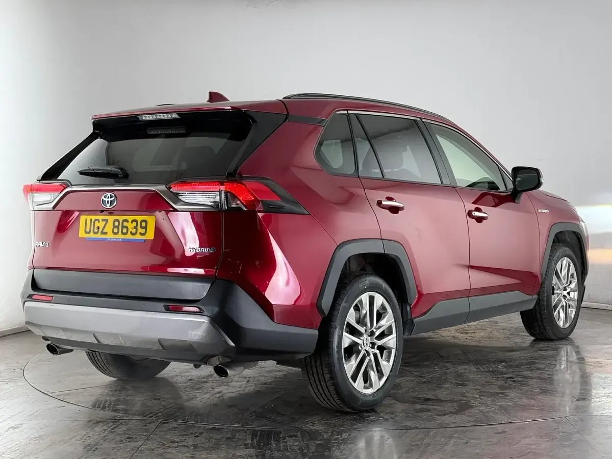Used Toyota RAV4 Hybrid 2021 Red SUV