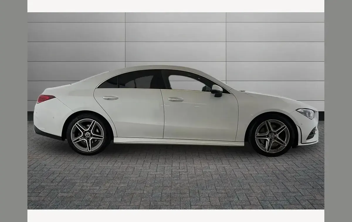 Used Mercedes CLA220 AMG Line Premium Plus 187 HP (137 kW) 2020 White Coupe