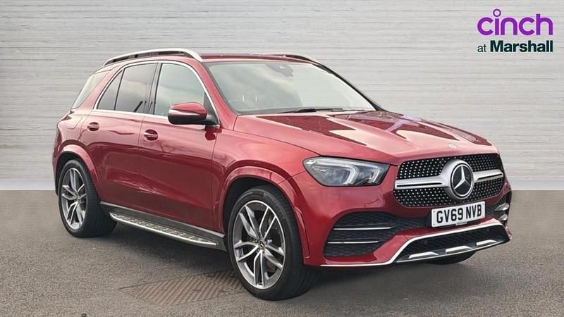 Used Mercedes GLE450 AMG AMG line 367 HP (269 kW) 2020 Red