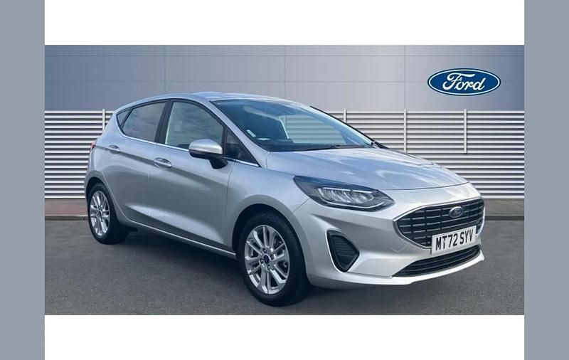 Silver Used 2022 Ford Fiesta Titanium Hatchback | £12,617 (Fair price) - Image 1/4