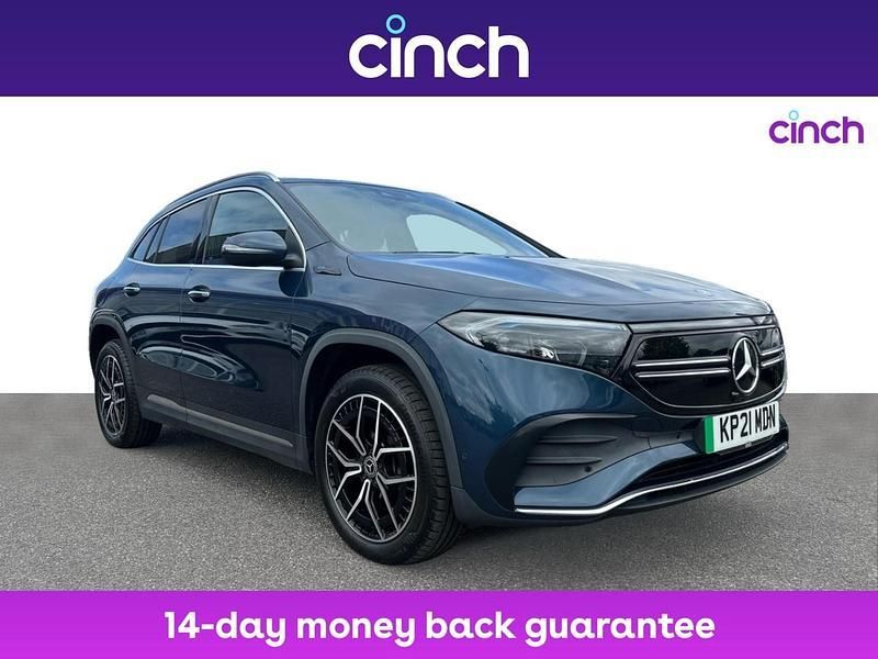 Blue Used 2021 Mercedes EQA250 AMG line SUV | £20,749 (Fair price) - Image 1/3