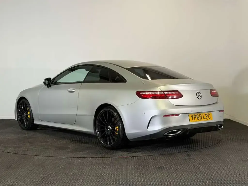 Used Mercedes E220 AMG line 2019 Grey Coupe