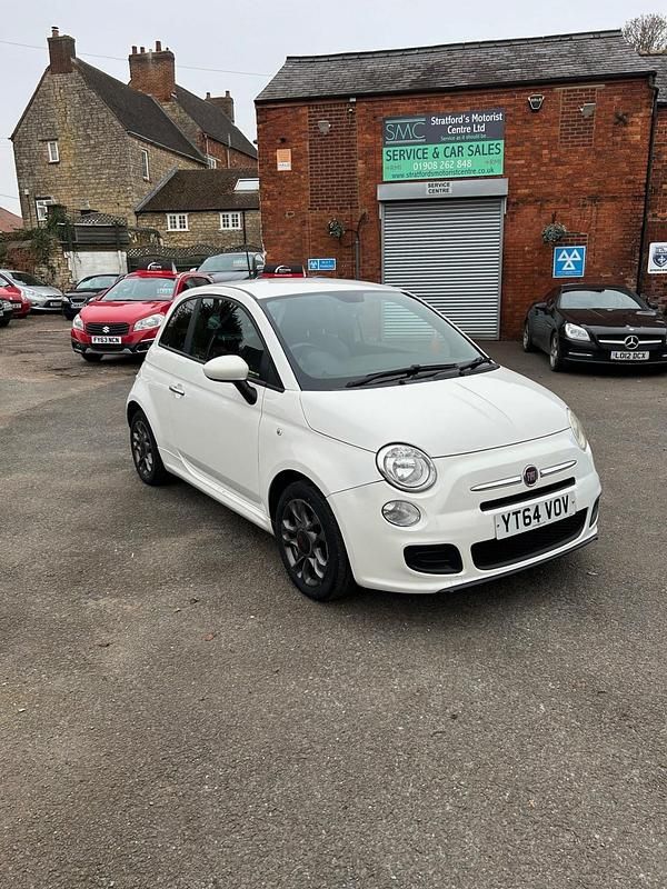 White Used 2014 Fiat 500 S Hatchback | £2,695 (Super price) - Image 1/4