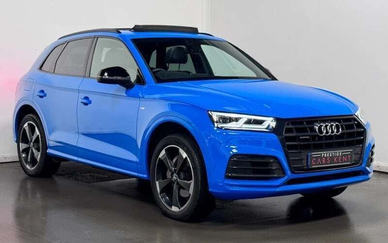 Blue Used 2020 Audi Q5 Black Edition SUV | £28,508 (Fair price) - Image 1/4