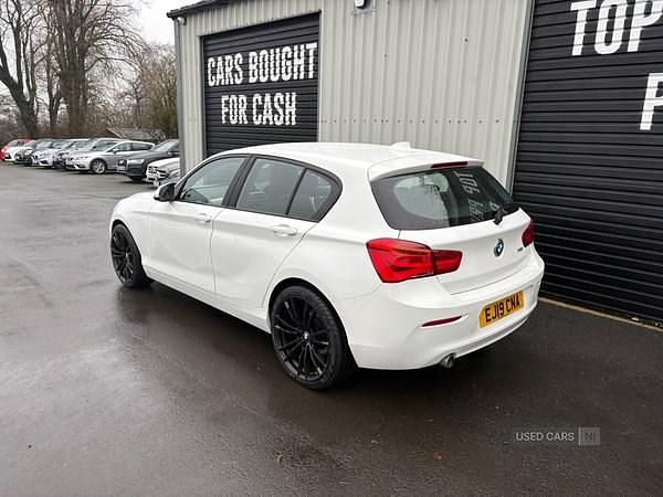 Used BMW 118 Impressive 2019 White Hatchback