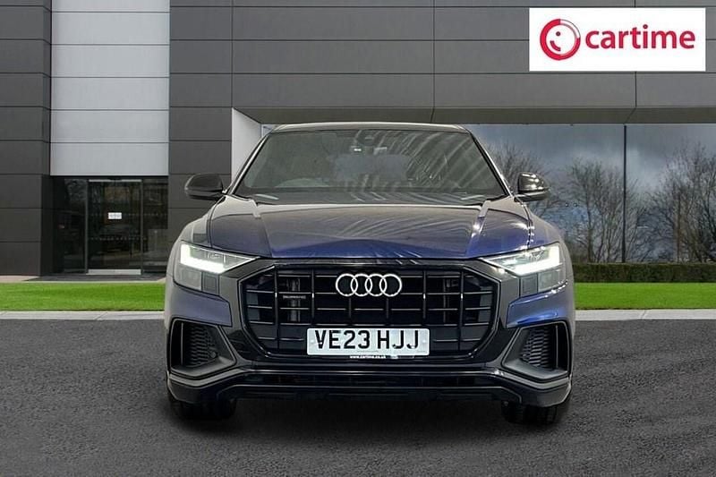 Used Audi Q8 Black Edition 340 HP (250 kW) 2023 Blue SUV
