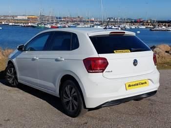 Begagnad VW Polo Match 80 HK (58 kW) 2020 Vit Halvkombi