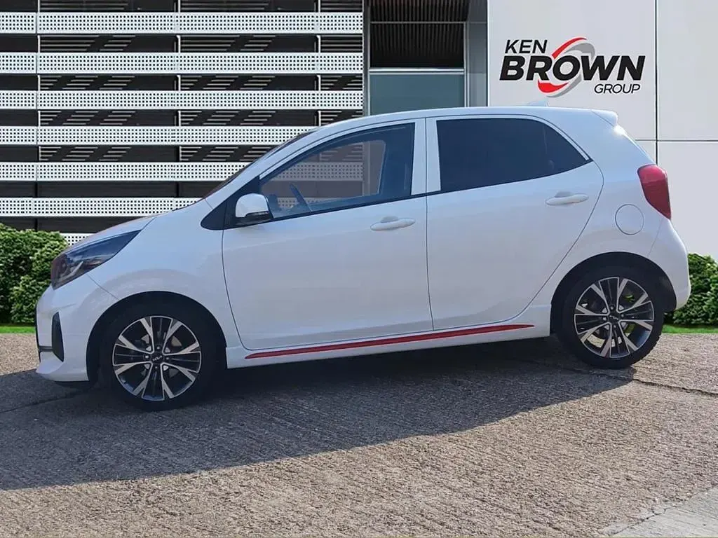 Used Kia Picanto GT-Line 2023 White Hatchback