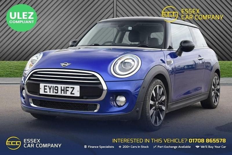 Blue Used 2019 Mini Cooper Exclusive Hatchback | £12,661 (Fair price) - Image 1/4