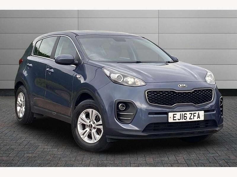 Blue Used 2016 Kia Sportage 2 SUV | £9,295 (Good price) - Image 1/4