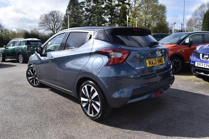 Used Nissan Micra Tekna 92 HP (67 kW) 2021 Grey Hatchback