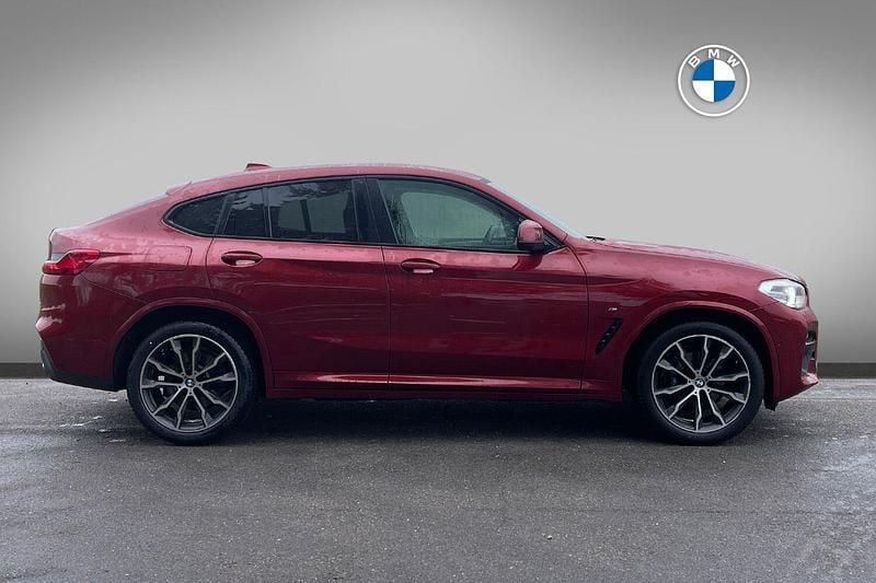 Used BMW X4 M Sport 190 HP (139 kW) 2019 Red SUV