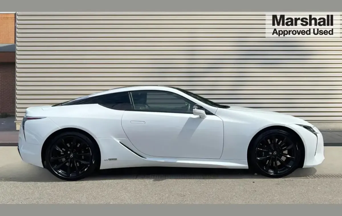Used Lexus LC 500 Sport Line 353 HP (259 kW) 2018 White Coupe