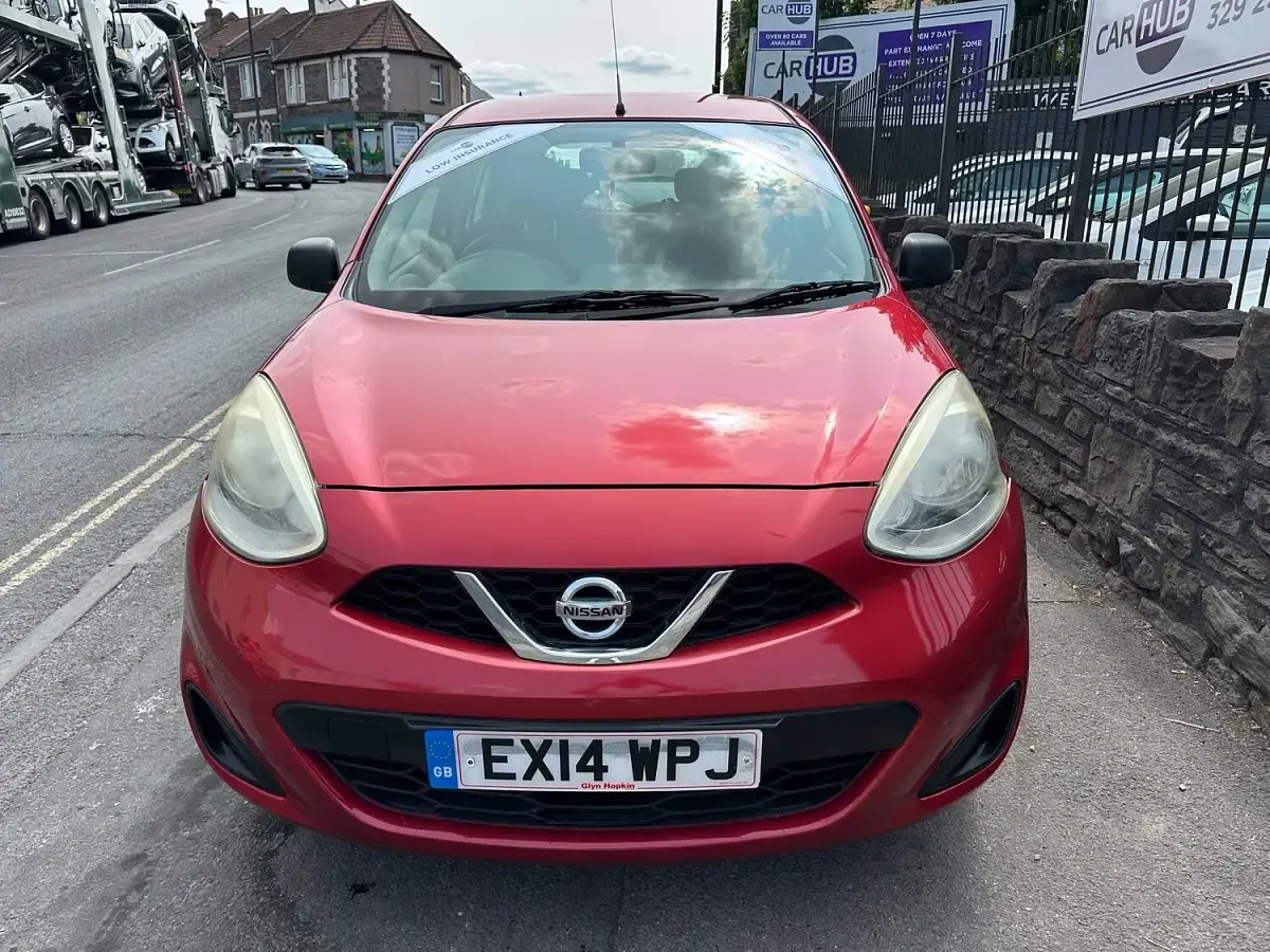 Used Nissan Micra Visia 80 HP (58 kW) 2014 Red Hatchback