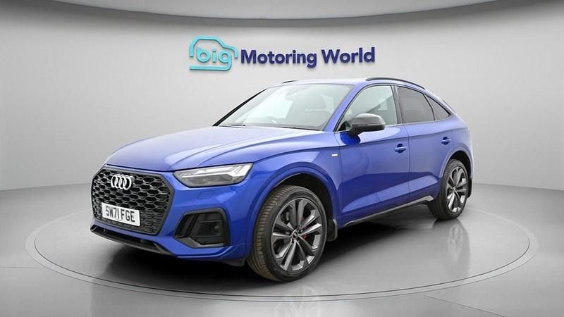 Used Audi Q5 Sportback 204 HP (150 kW) 2021 Blue SUV