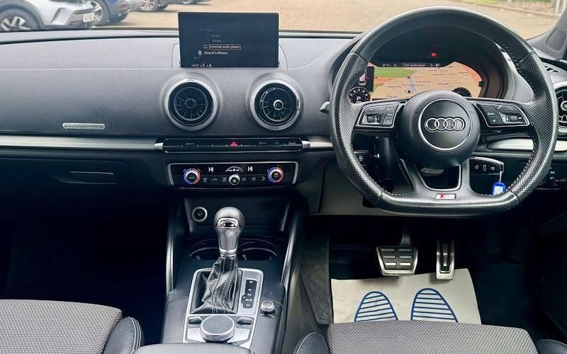 Used Audi A3 Sportback S-Line 150 HP (110 kW) 2019 Grey Hatchback