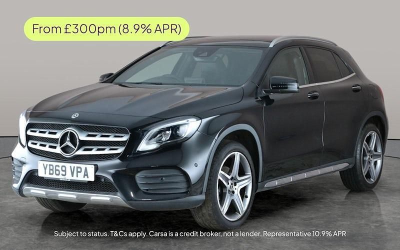 Black Used 2020 Mercedes GLA200 AMG line SUV | £17,975 (Fair price) - Image 1/3