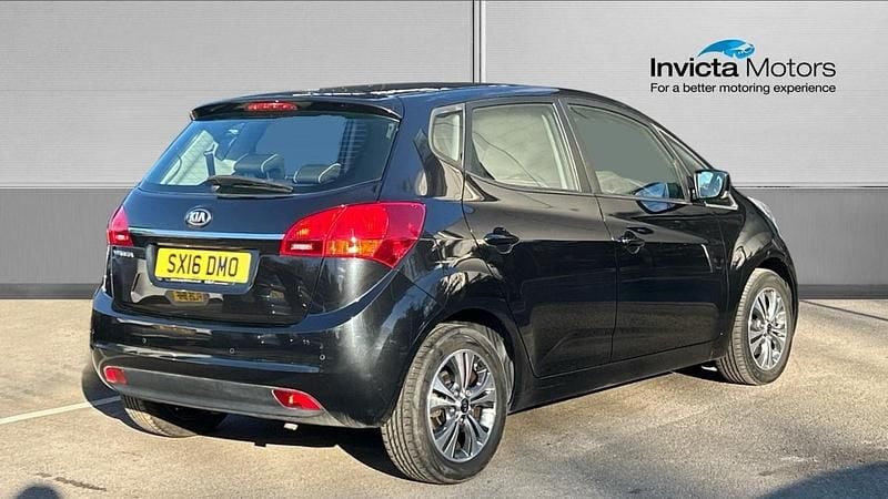 Used Kia Venga 123 HP (90 kW) 2016 Black Hatchback