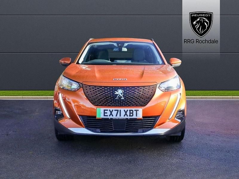 Orange Used 2021 Peugeot e-2008 Allure Premium SUV | £13,139 (Good price) - Image 1/4