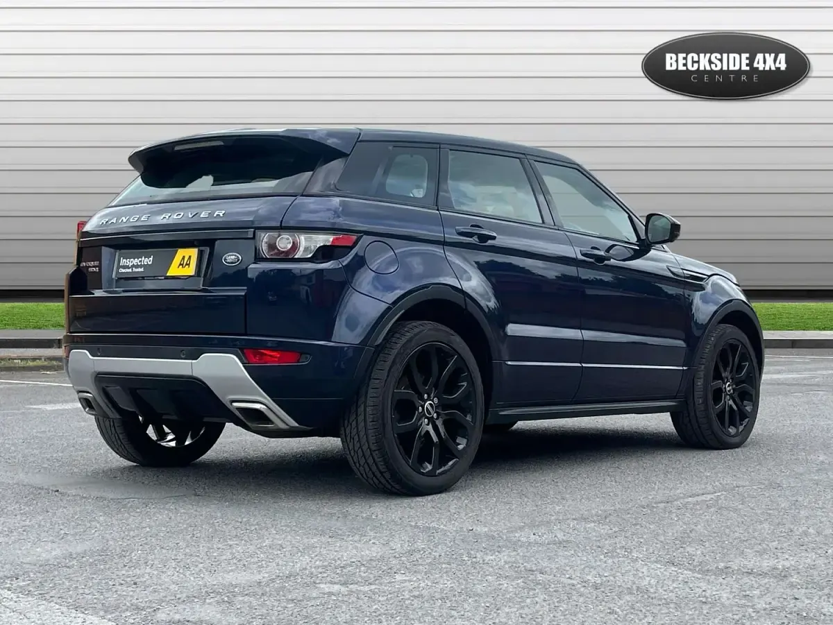 Used Land Rover Range Rover evoque Dynamic 187 HP (137 kW) 2014 Blue SUV